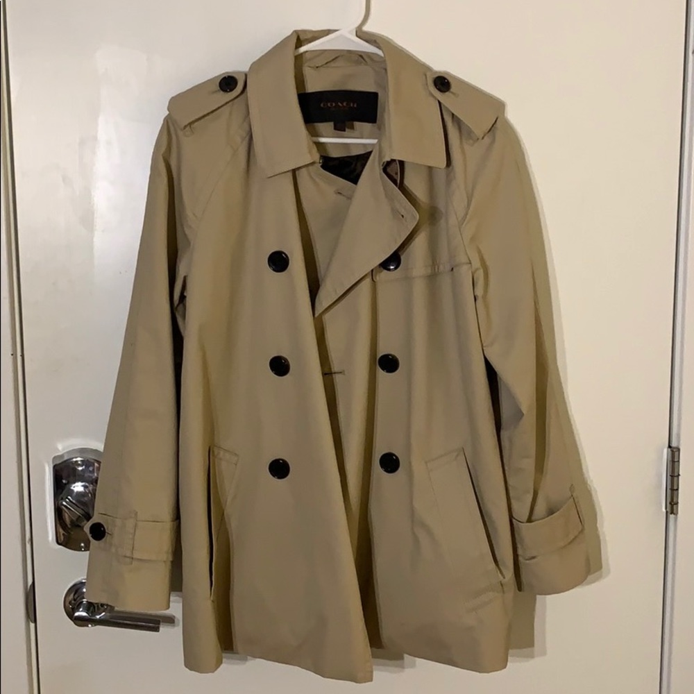 Coach Trench Coats. Size L.